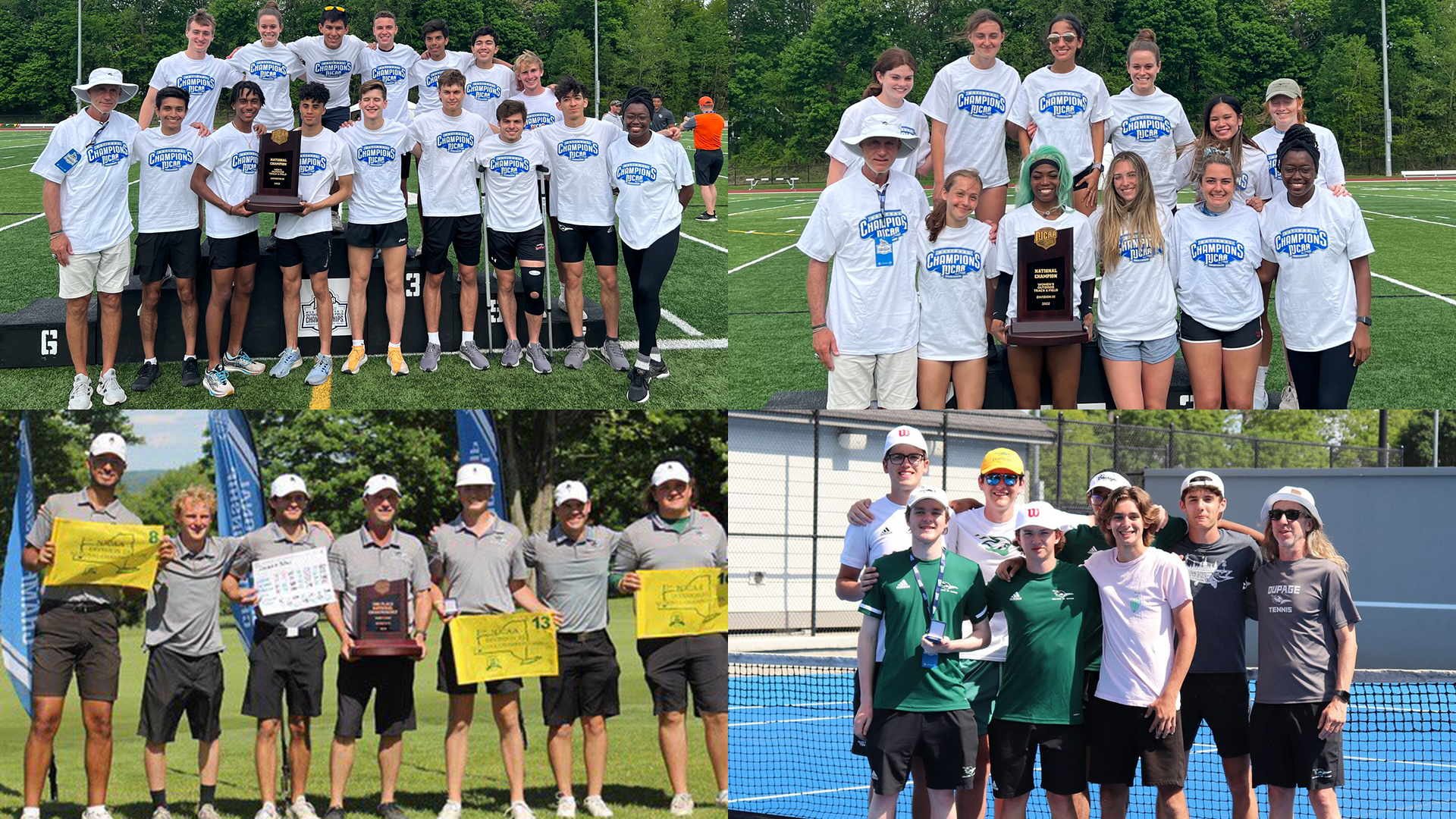 (Images courtesy of College of DuPage athletics & NJCAA)