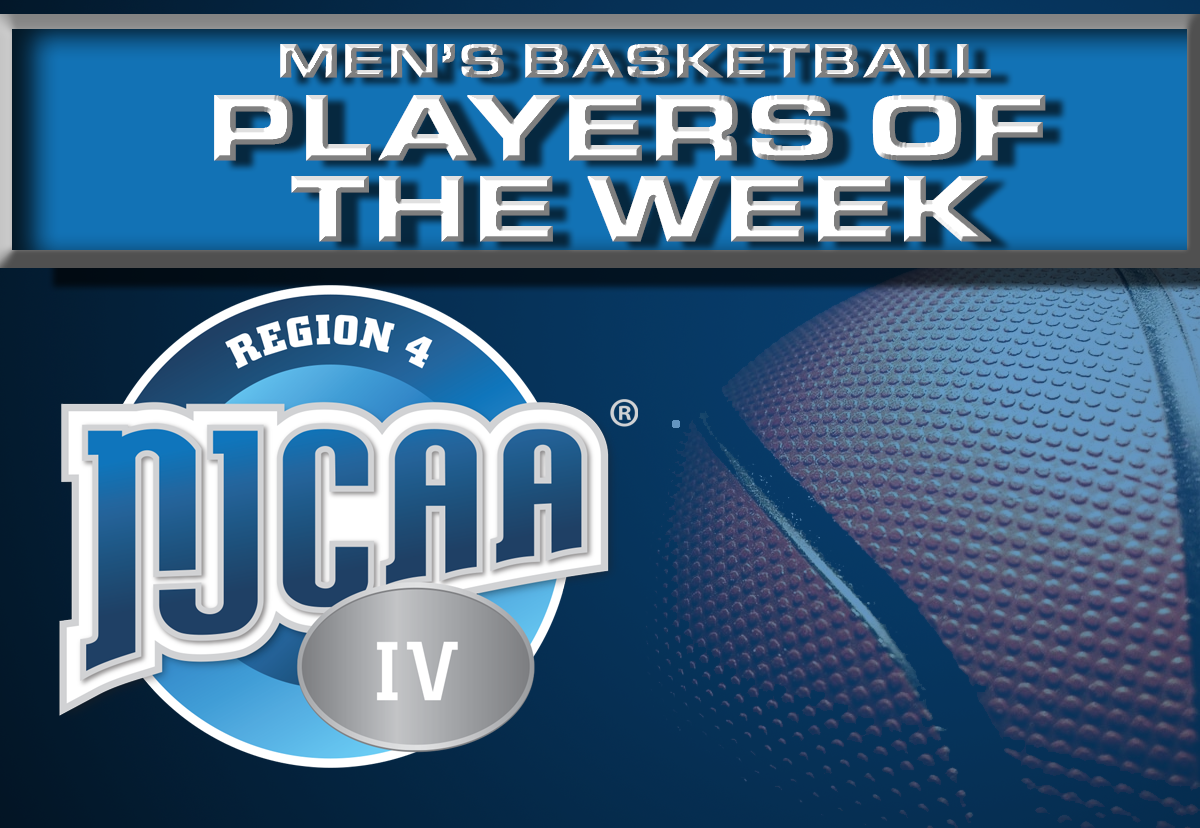 2018-19 NJCAA Region IV Men's Basketball Players of the Week