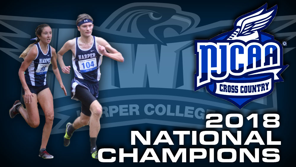 Harper College sweeps NJCAA men's, women's titles for third year in a row